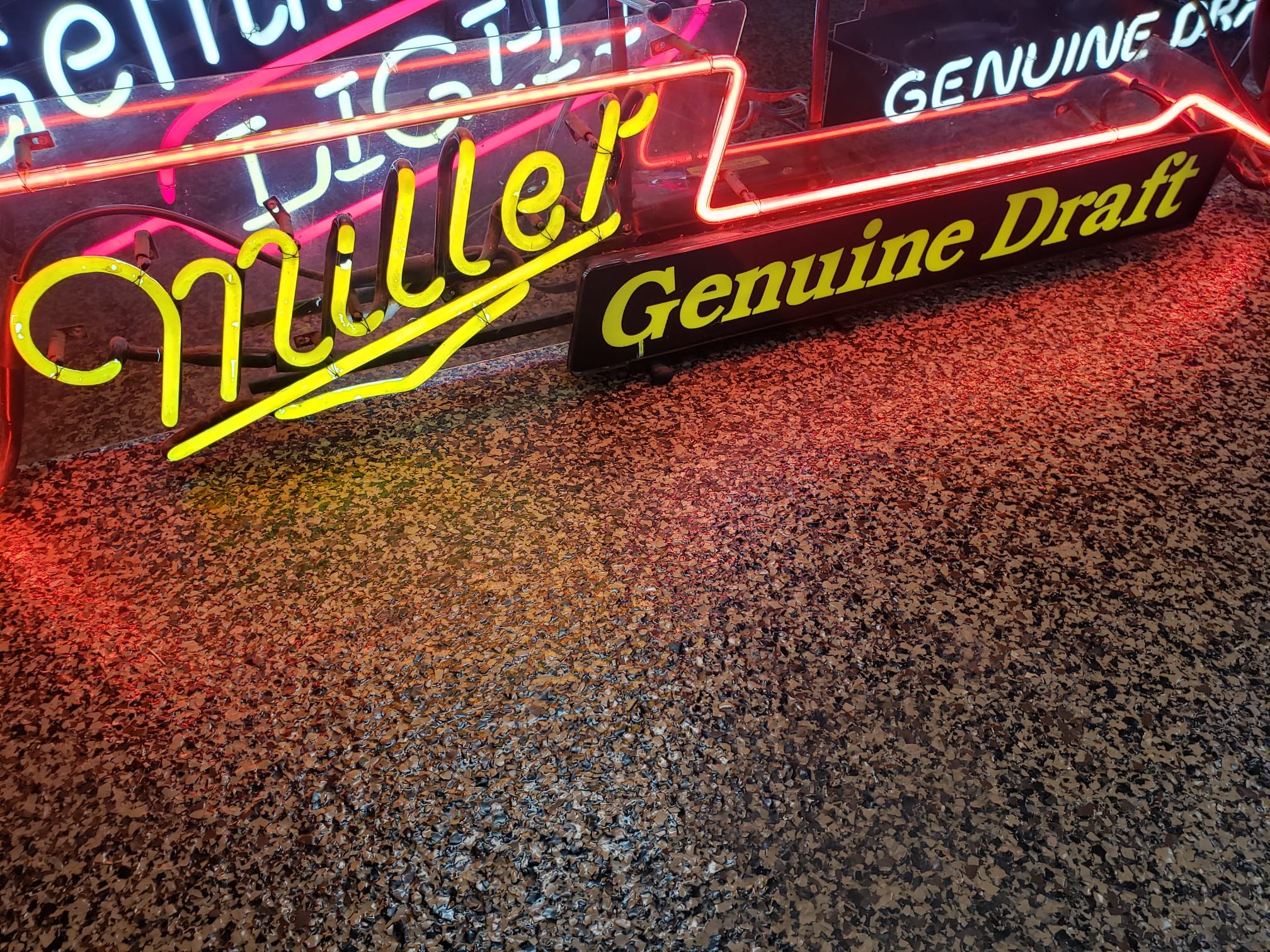 Miller genuine draft buy sign