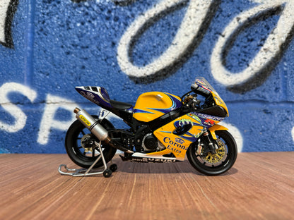 RARE UNBOXED SIGNED TROY CORSER'S 2005 CHAMPION WINNING GSXR1000 MINICHAMPS