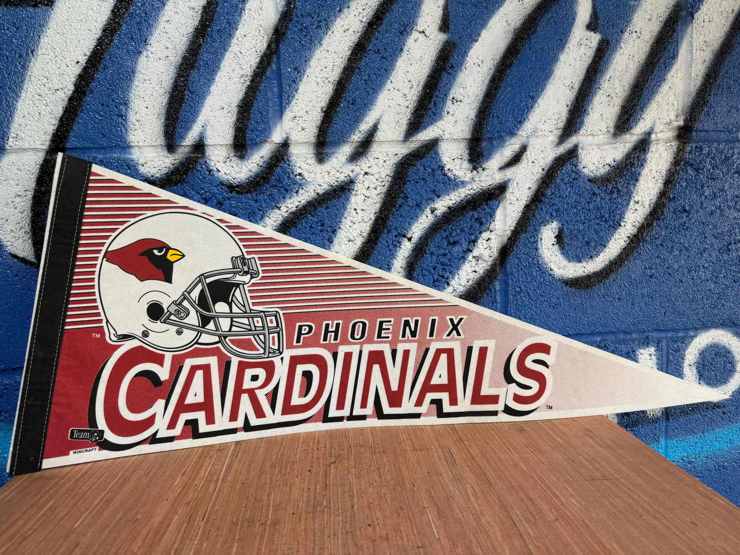 VINTAGE PHOENIX CARDINALS NFL FELT PENNANT