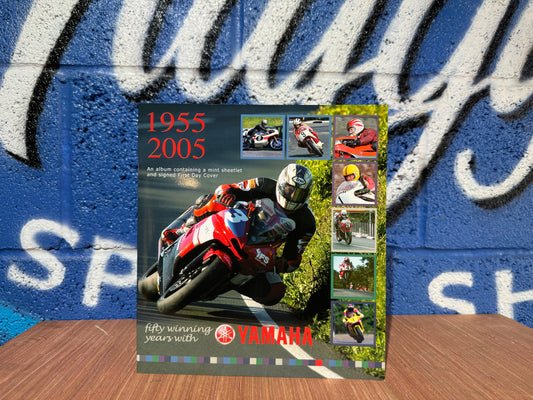 RARE TT 50 YEARS WITH YAMAHA LIMITED STAMP BOOKLET