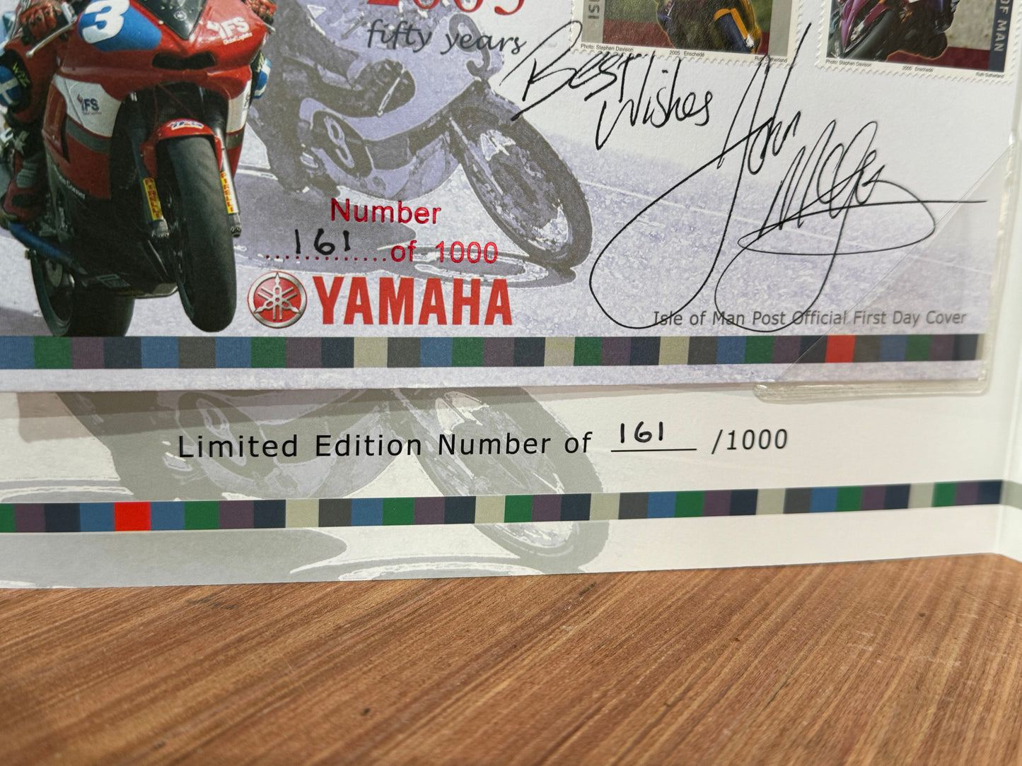 RARE TT 50 YEARS WITH YAMAHA LIMITED STAMP BOOKLET