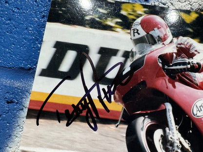 GENUINE TONY RUTTER HAND SIGNED PHOTO