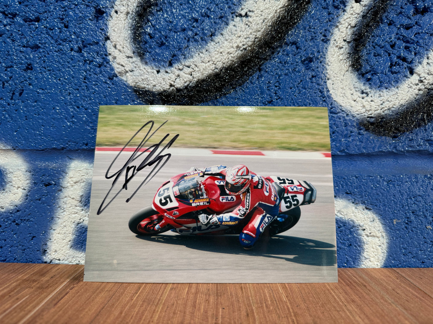 GENUINE REGIS LACONI HAND SINGED PHOTO