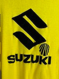 VINTAGE 1970'S YELLOW SUZUKI JAPAN TOP