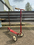 GENUINE VINTAGE RED HONDA KICK AND GO SCOOTER