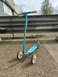 GENUINE VINTAGE BLUE HONDA KICK AND GO SCOOTER