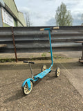 GENUINE VINTAGE BLUE HONDA KICK AND GO SCOOTER