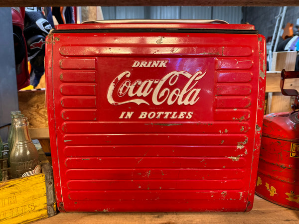 VINTAGE 1950'S GENUINE COCA-COLA DRINKS CHILLER CRATE