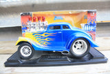 MUSCLE MACHINES BOXED 1933 WILLYS COUPE 1:18 SCALE HOTROD MODEL