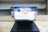 MUSCLE MACHINES 1957 CHEVY 1:18 DIE CAST HOTROD MODEL BOXED