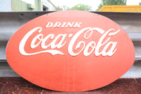 CUSTOM MADE COCA COLA HANG UP SIGN