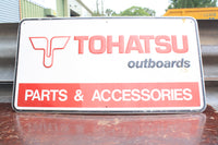 VINTAGE TOHATSU OUTBOARDS SIGN