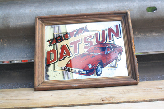 VINTAGE DATSUN 280ZX MIRROR SIGN