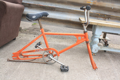 VINTAGE 1980 RAMPER R10 ORANGE BMX FRAME