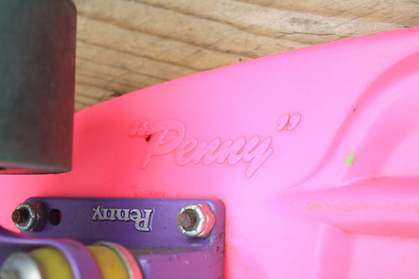 GENUINE PENNY AUSTRALIA 22" SKATEBOARD PINK, PURPLE AND GREEN