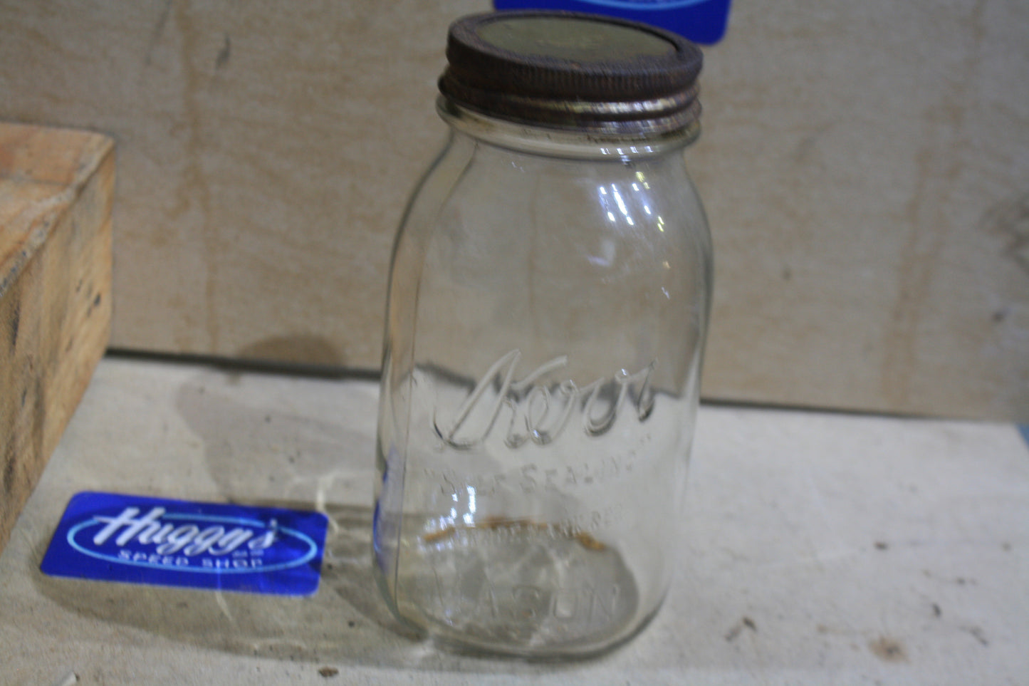 VINTAGE KERR SELF SEALING MASON JAR