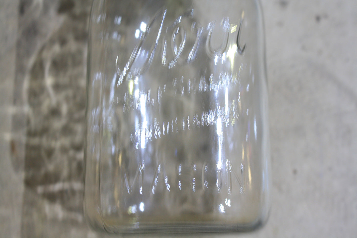 VINTAGE KERR SELF SEALING MASON JAR