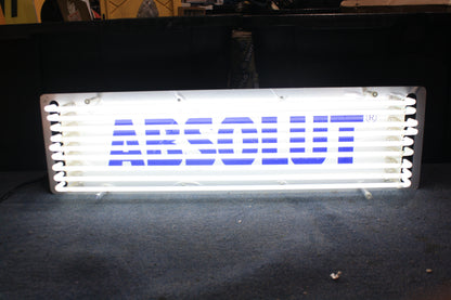 VINTAGE ABSOLUT VODKA NEON SIGN