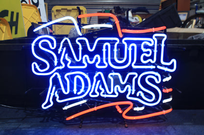 VINTAGE SAMUEL ADAMS BOSTON LAGER NEON SIGN