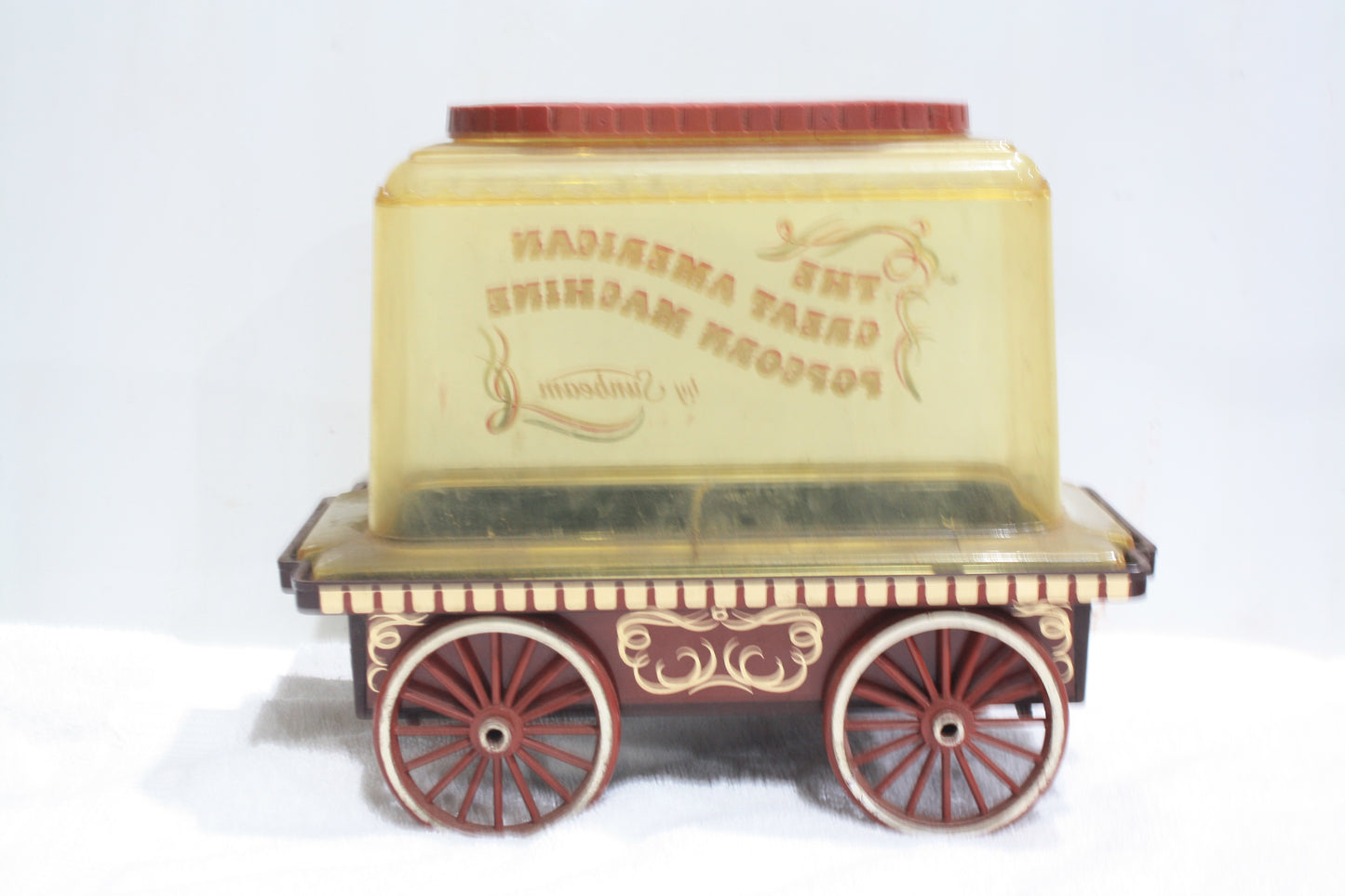 VINTAGE SUNBREAM GREAT AMERICAN POPCORN MACHINE WAGON