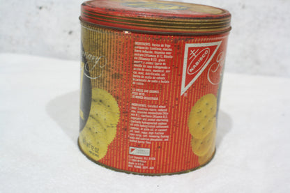 VINTAGE 1984 RITZ CRACKERS 50th ANNIVERSARY METAL TIN