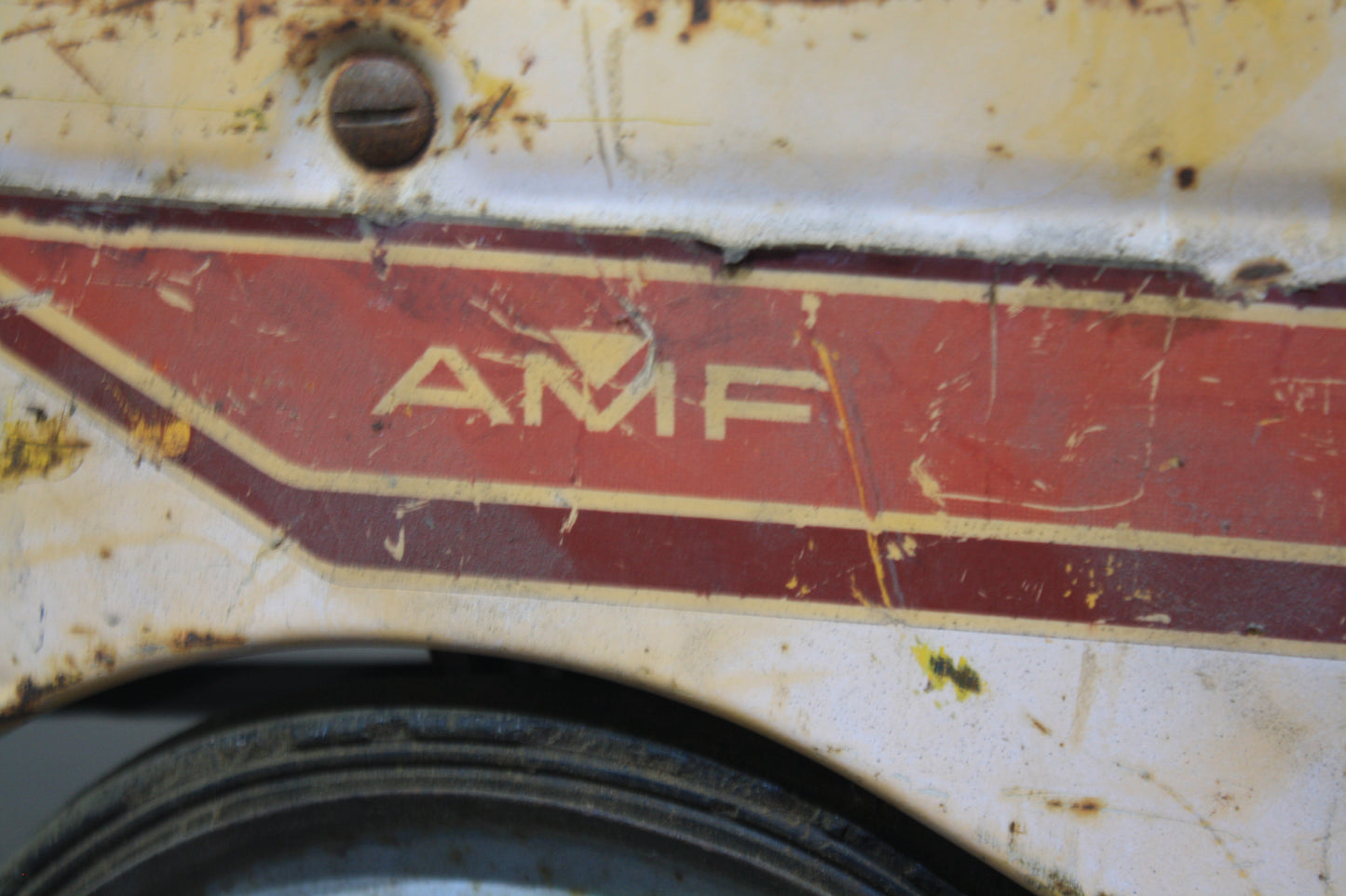 VINTAGE AMF PACER METAL PEDAL CAR