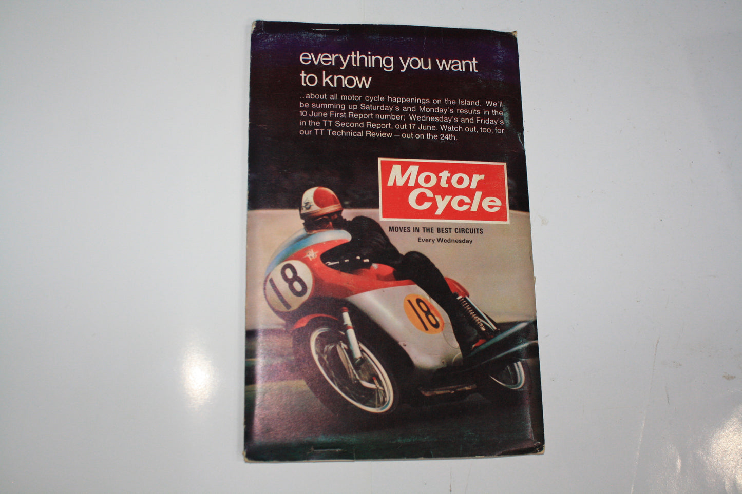 VINTAGE 1968-76 TT ISLE OF MAN OFFICIAL TRACK PROGRAMME AND GUIDES