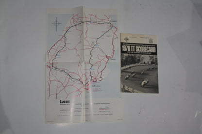 VINTAGE 1968-76 TT ISLE OF MAN OFFICIAL TRACK PROGRAMME AND GUIDES