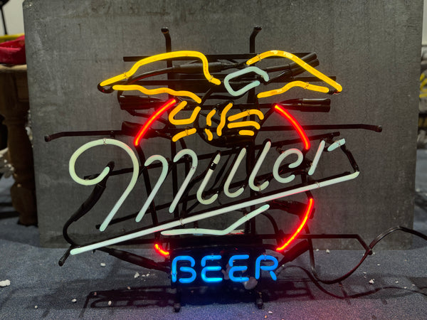 MILLER BEER NEON SIGN