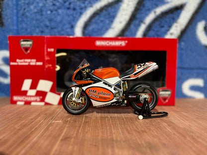 RARE DUCATI 998RS FO2 JAMES TOSELAND WSB 2003 MINICHAMPS