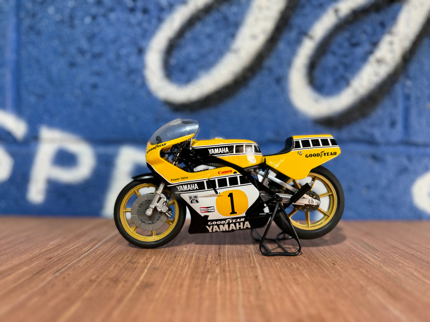 RARE UNBOXED YAMAHA YZR500 KENNY ROBERTS 1979 WORLD CHAMPIONSHIP BIKE MINICHAMPS