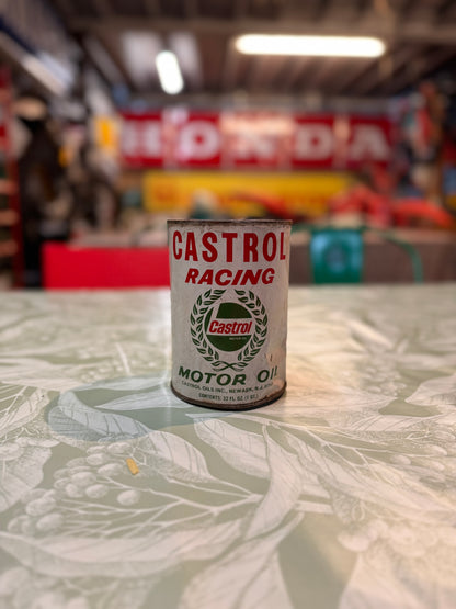 UNOPENED VINTAGE CASTROL RACING MOTOR OIL