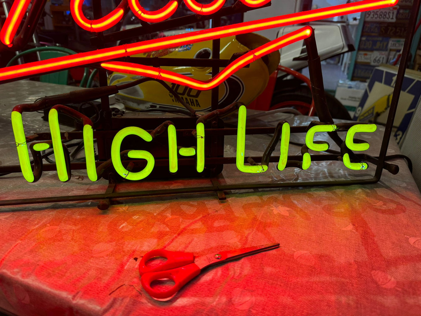 MILLER HIGH LIFE NEON SIGN