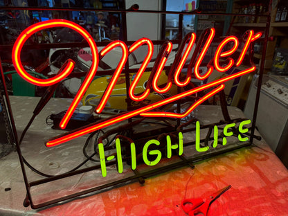 MILLER HIGH LIFE NEON SIGN